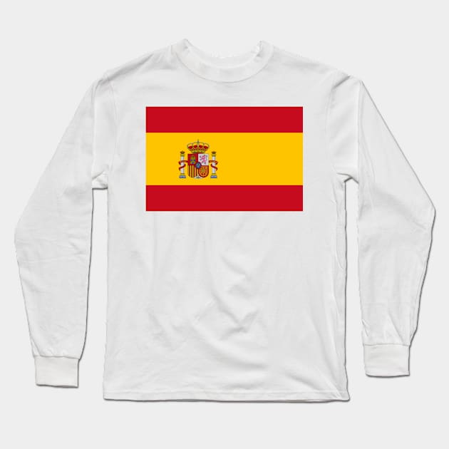 Spanish flag Long Sleeve T-Shirt by ghjura